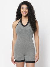 CUKOO Padded Black Halter Neck Swimwear