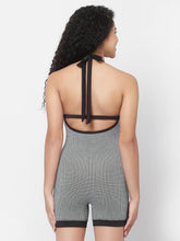 CUKOO Padded Black Halter Neck Swimwear