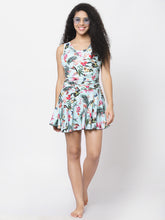 CUKOO Padded Floral Printed Swimwear