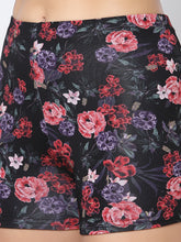CUKOO Black Printed Two piece Swim set