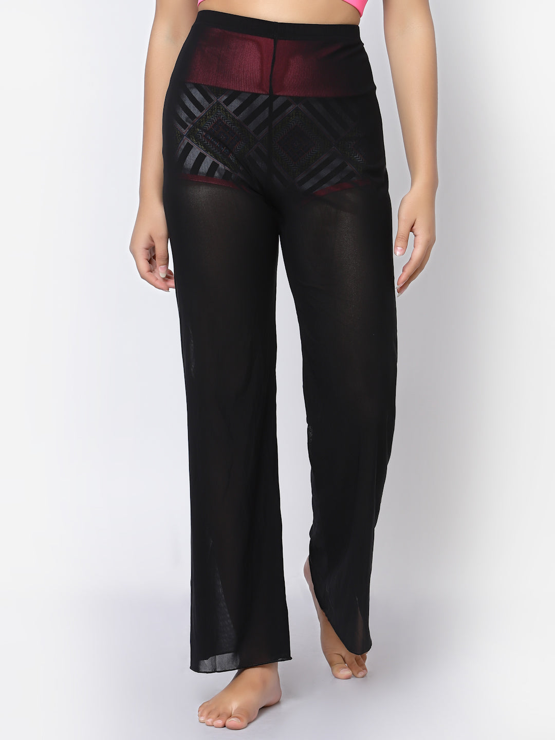 CUKOO Black pant style sarong