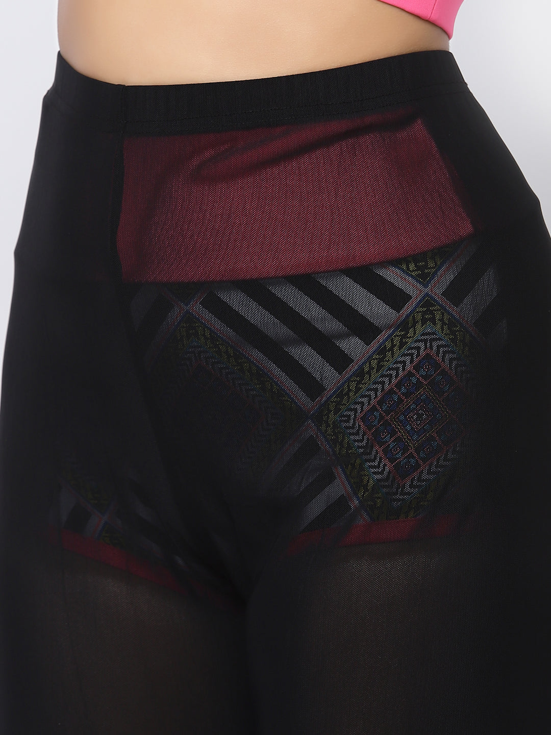 CUKOO Black pant style sarong