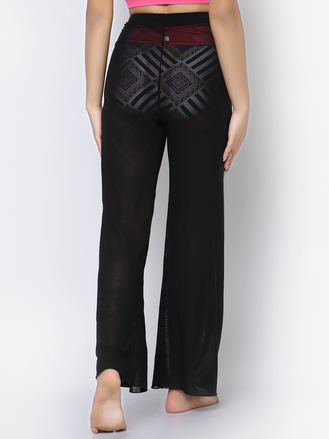 CUKOO Black pant style sarong