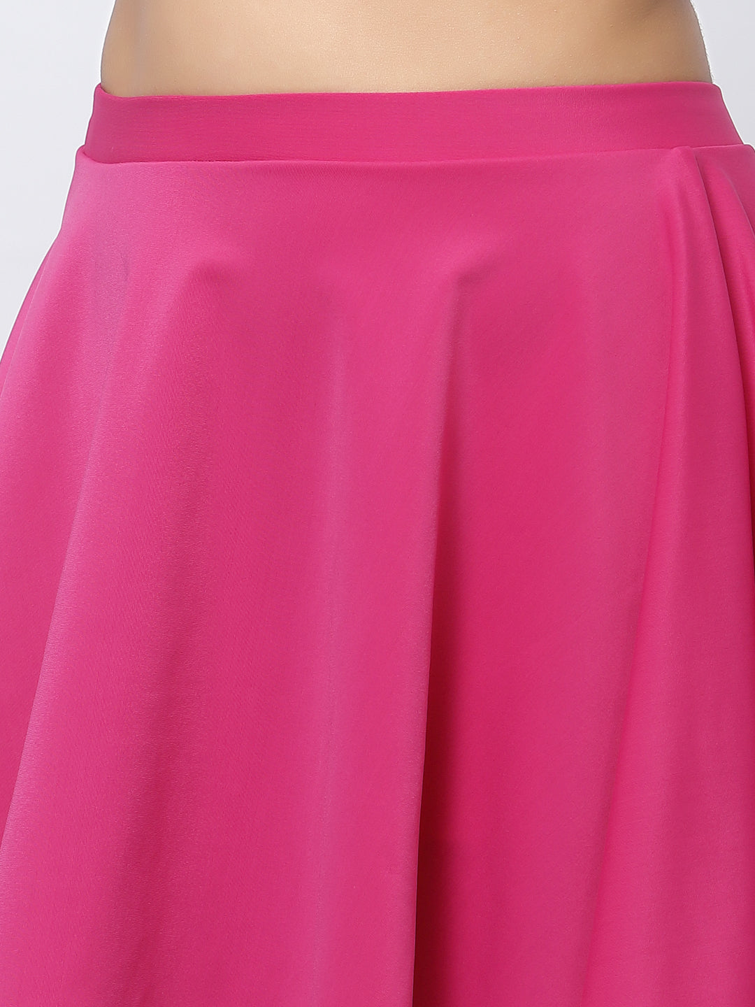 CUKOO Padded Pink Two piece Skirtini Swimwear