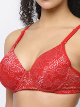 CUKOO Lacy Red Lingerie Set