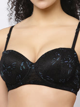 CUKOO Lacy Black Lingerie Set
