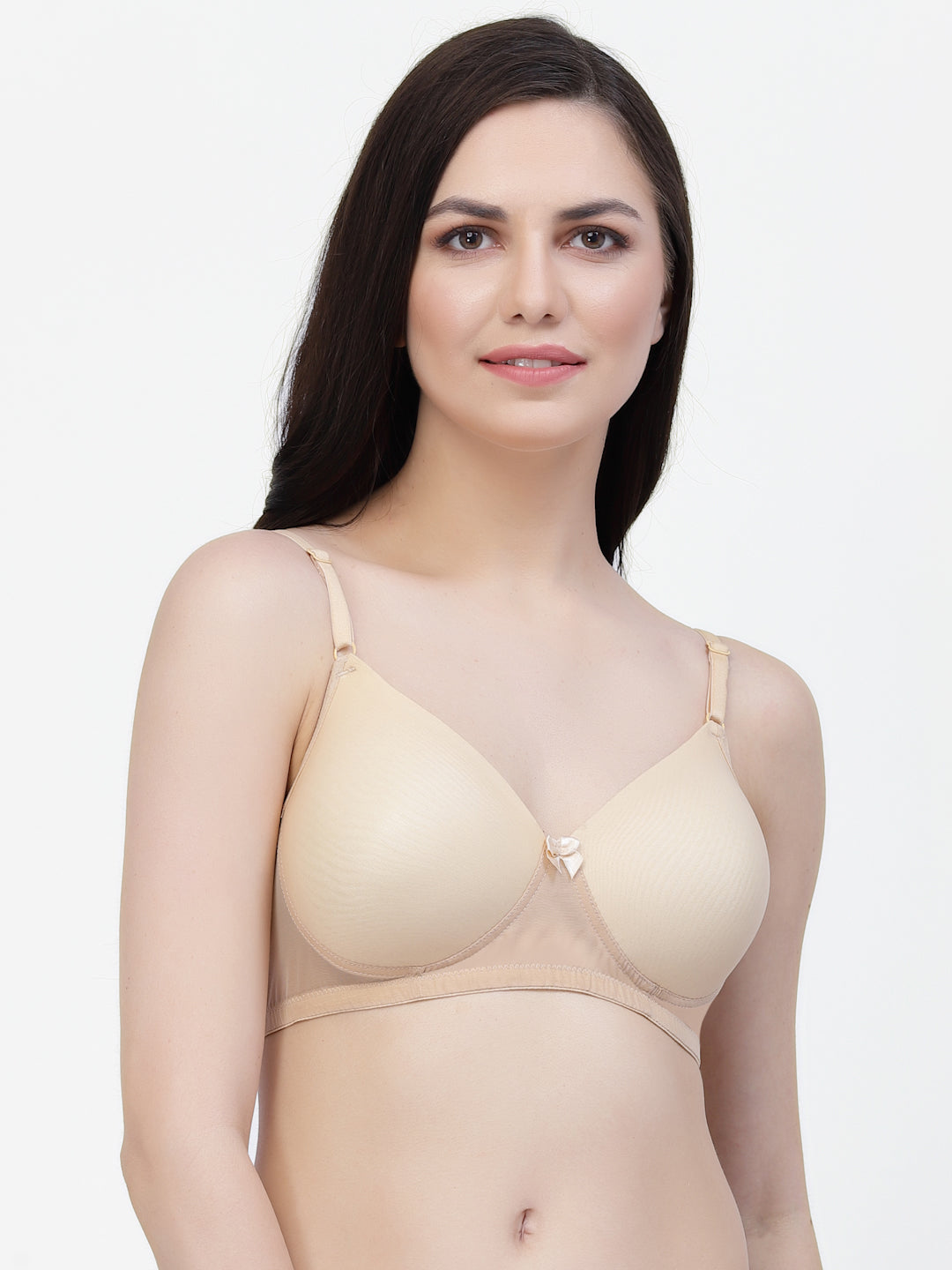 CUKOO Lightly Padded Nude solid Everyday Bra