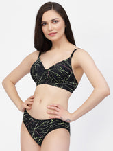 CUKOO Lacy Black Lingerie Set