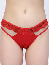 CUKOO Lacy Red Bikini Panty