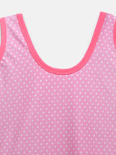 Cukoo Solid Single Piece solid  Pink kids swimsuit