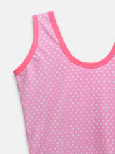 Cukoo Solid Single Piece solid  Pink kids swimsuit