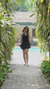 CUKOO Padded Black Halter Neck Swimwear