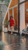 CUKOO Padded Red Two piece Skirtini Swimwear