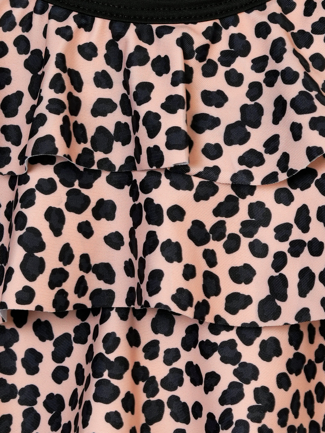 CUKOO Girls Leopard Print Swim suit set (kids swimsuit)