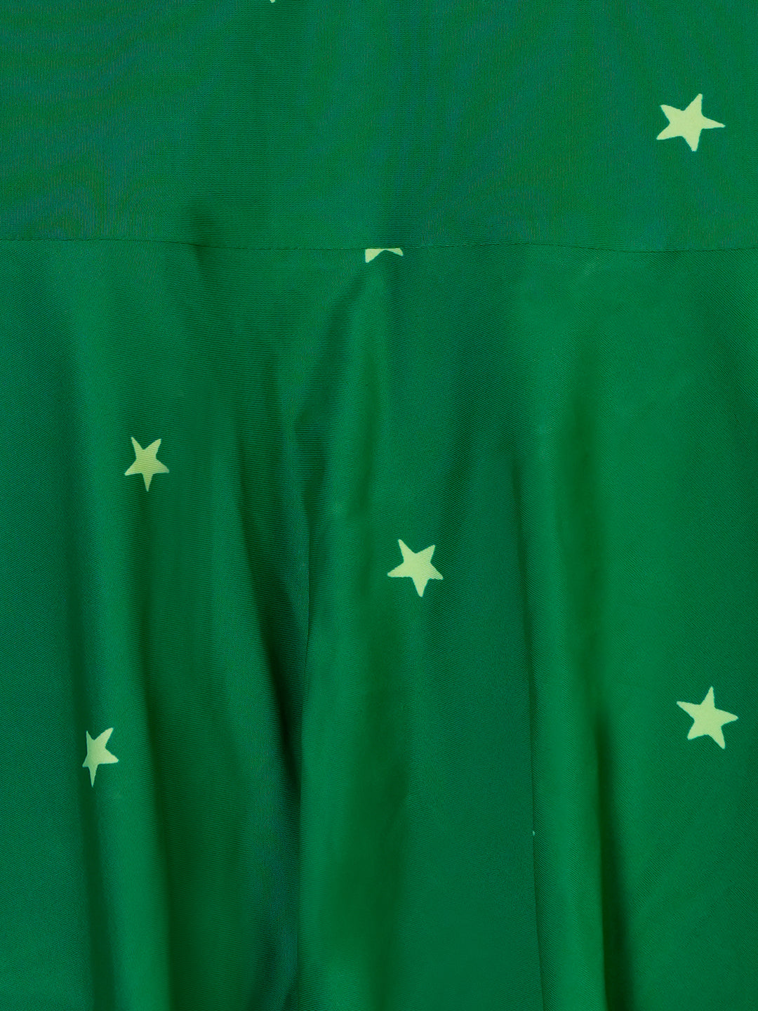CUKOO Girls Green Star Print 2 PC Swim suit set (kids swimsuit)