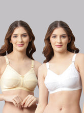 CUKOO Women Pack Of 2 Pure cotton Non Padded Everyday Bra