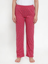 Cukoo Pink Floral Pyjama Night wear for Women - Cukoo 