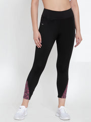Cukoo Active Wear: Black Workout/Track Pants for Women(PINK)