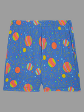 Blue Printed Boys swim shorts (Kids Swimsuit)