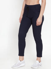 Cukoo Comfy : Blue Trouser for Women Stretchable Fabric - Cukoo 