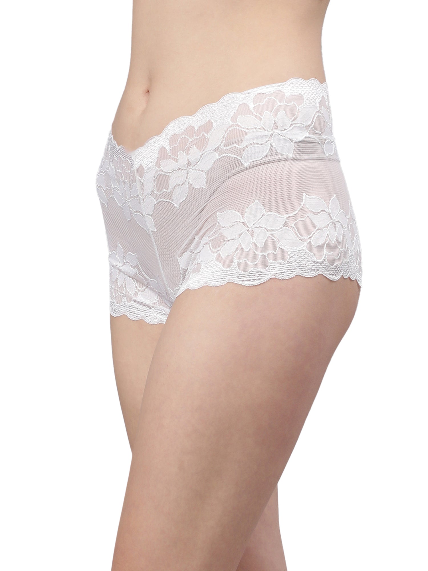 CUKOO Pack of 3 Lacy White Panty