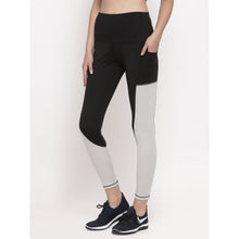Cukoo Solid Black and Grey Workout/Gym/ Yoga Track Pants for Women - Cukoo 