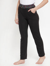 Cukoo Comfy: Black All Day/Night Pyjama with Multicolor Polka Dots for Women - Cukoo 