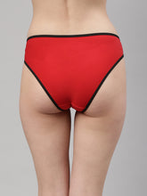 CUKOO Women Red Nylon Bikini Panty - Cukoo 