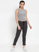 Cukoo Comfy: Grey Trouser for Women - Cukoo 