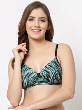 CUKOO Women Pack Of 2 Abstract Printed Everyday Bra - Lightly Padded