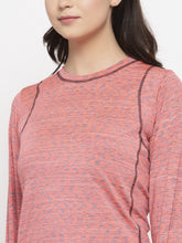 Cukoo Pink Full Sleeves Thumb-Hole T-Shirt for Women - Cukoo 