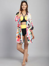 Swimwear Vibrant Print cover up Sarong