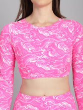 CUKOO Padded Pink Skirtini Swimwear