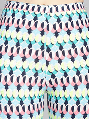 CUKOO Printed Black Two piece Swimwear Set