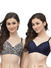 CUKOO Pack of 2 Lightly Padded Bra