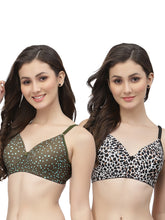 CUKOO Pack of 2 Lightly Padded Bra