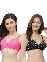 CUKOO Pack of 2 Lightly Padded Bra