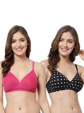 CUKOO Pack of 2 Lightly Padded Bra