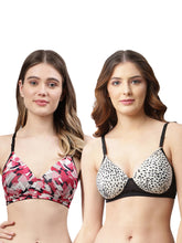 CUKOO Pack of 2 Lightly Padded Bra