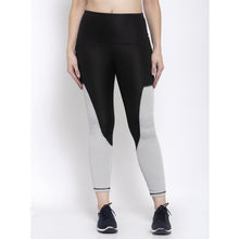 Cukoo Black Set of 2 Grey & Printed Gym/ Yoga Track Pants for Women - Cukoo 