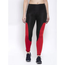 Cukoo Black Set of 2 Grey & Red Gym/ Yoga Track Pants for Women - Cukoo 