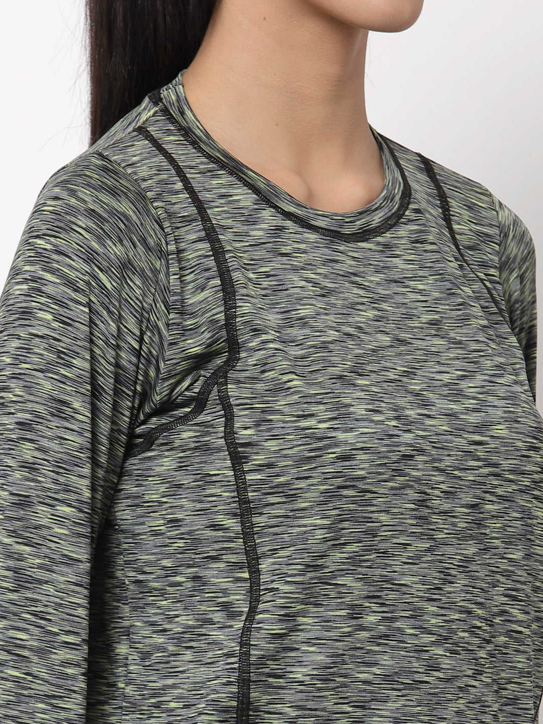 CUKOO Abstract Printed Green and Black Sports Dry Fit Track Suit - Cukoo 