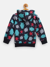 CUKOO Kids Little Monster Printed Black Jacket - Cukoo 