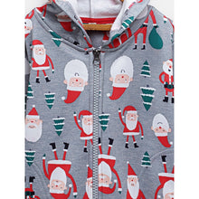CUKOO Kids Christmas Santa Printed Grey Jacket - Cukoo 