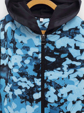 CUKOO Kids Cloudy Printed Black Jacket - Cukoo 