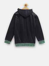 CUKOO Kids Black & Green Printed Jacket - Cukoo 