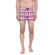 CUKOO Men Check Printed Swim Bottoms - Cukoo 