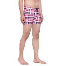 CUKOO Men Check Printed Swim Bottoms - Cukoo 