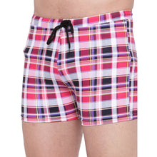 CUKOO Men Check Printed Swim Bottoms - Cukoo 