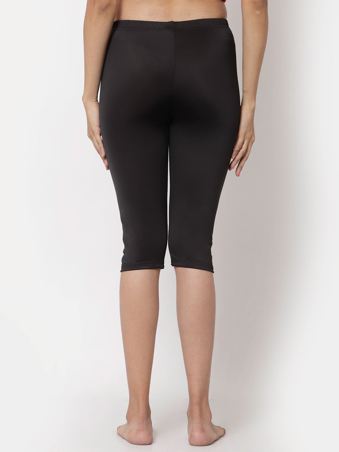 CUKOO Women Solid Black Swim Bottoms - Cukoo 